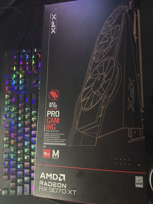 9070 xt quicksilver, vand sau schimb cu 5070 ti (dau diferenta)