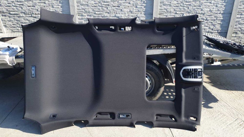 Tapiserie plafon neagra cu trapa Porsche Cayenne 7p 2011-2018