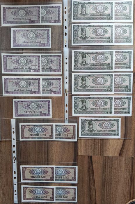 Bacnote românești, se vând la lot