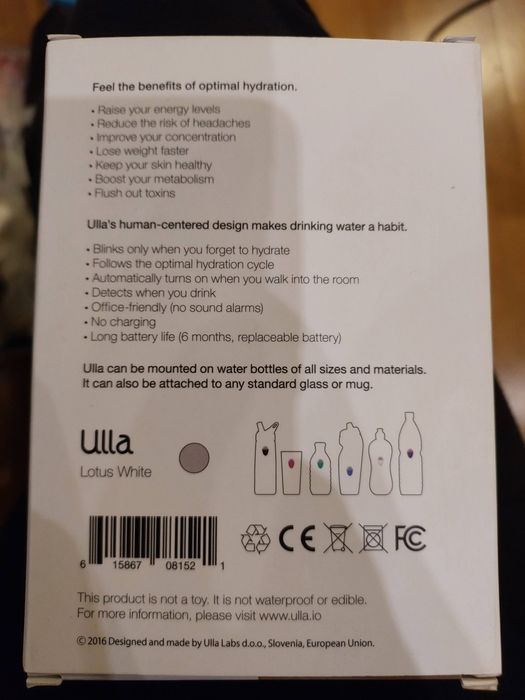 Ulla smart hydration reminder