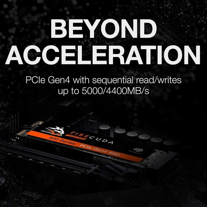 Seagate Firecuda 520 2TB NVMe 5000/4000 MB/S