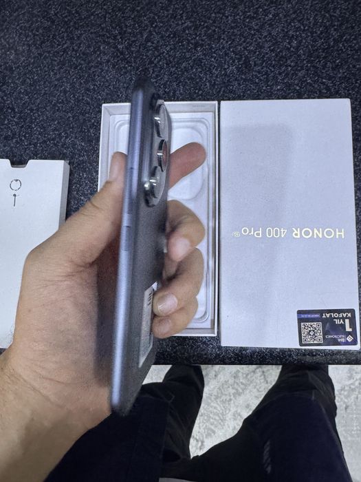 honor 400 pro pamit 12.512g holati ideal karopka dak bor