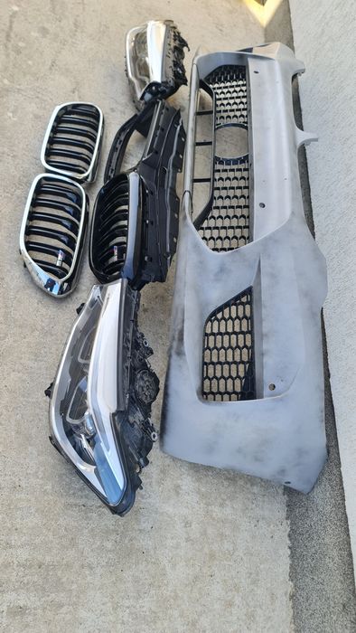 Bara fata completa grila far full led adaptiv BMW  5 M5 F90 2015...201