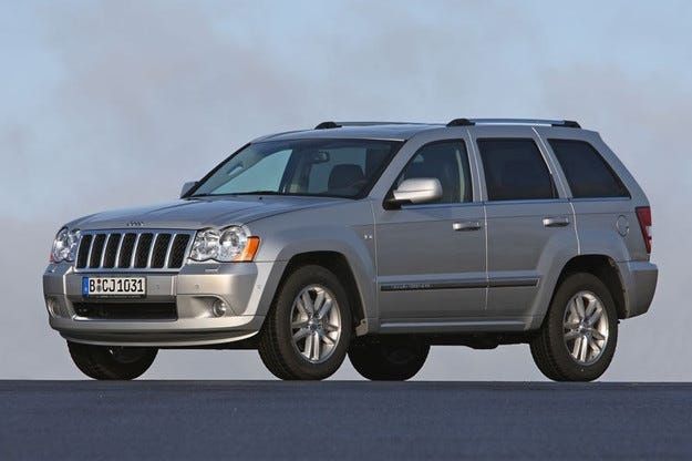 Jeep Grand Cherokee на части !!!