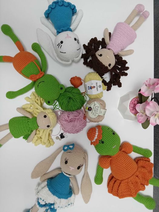 Jucarii papusi pentru copii, handmade (diy) - Amigurumi