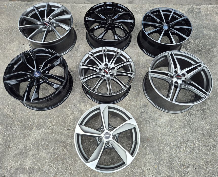 Нови джанти единични бройки 5х105 ,108, 112, 114.3,120