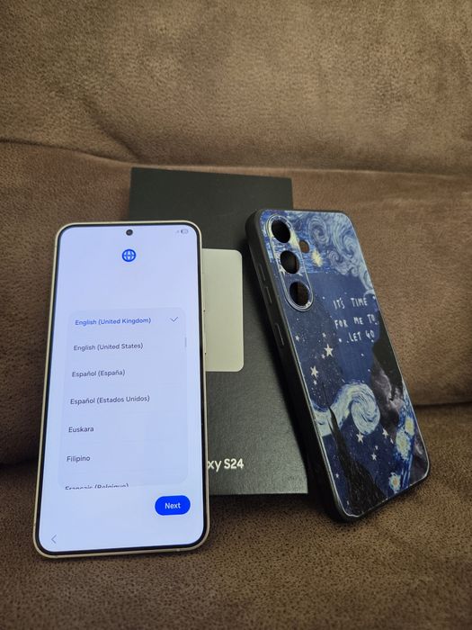 Смартфон/ телефон Samsung Galaxy S24 и подарък Redmi часовник