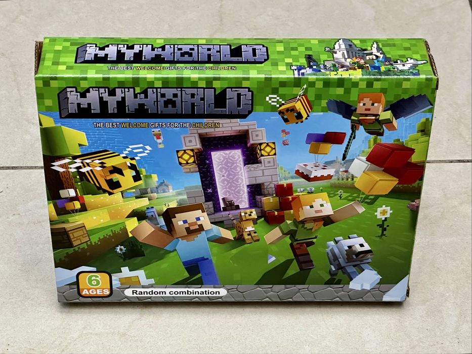 Магнитни кубчета Майнкрафт с герои/Minecraft magnet block