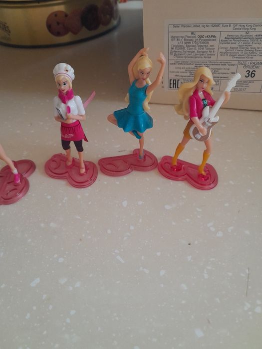 Киндер Барби Профессии.