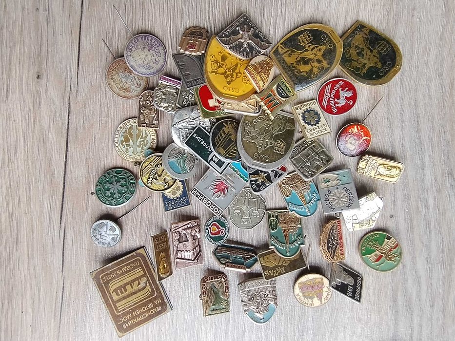 Колекция значки от соца