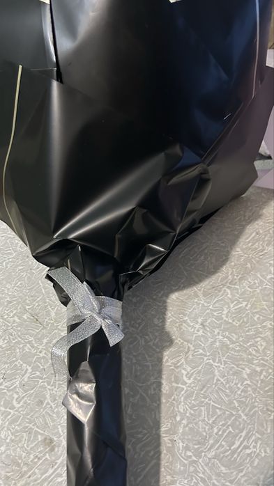 Цветы атласных лента букет 51 шт