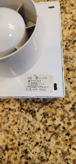 Вентилатор за баня/кухня Dospel Styl 100 – Ф100