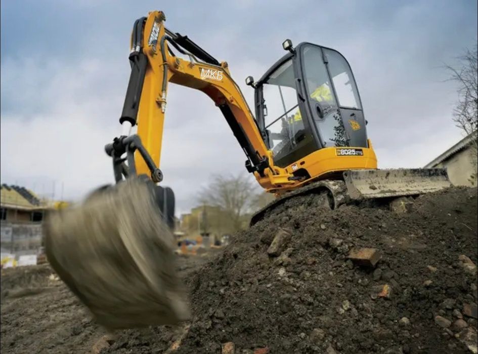 Мини экскаватор аренда услуги