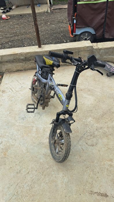 Скутер электро велосипед