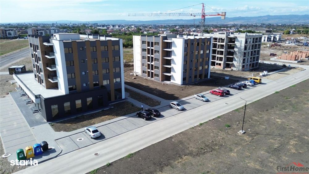Apartament studio, 55 mp utili, geam la baie, comision 0%