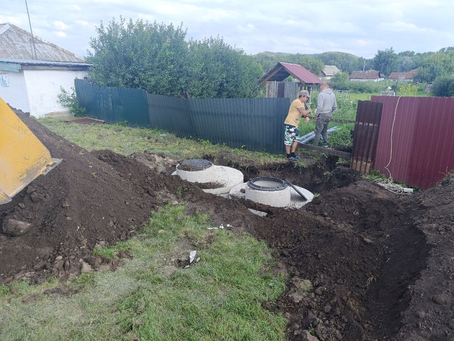 Септик выгребная яма под ключь