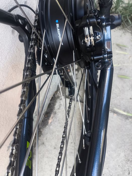 MTB asistat electric 29 " furca aer Shimano
