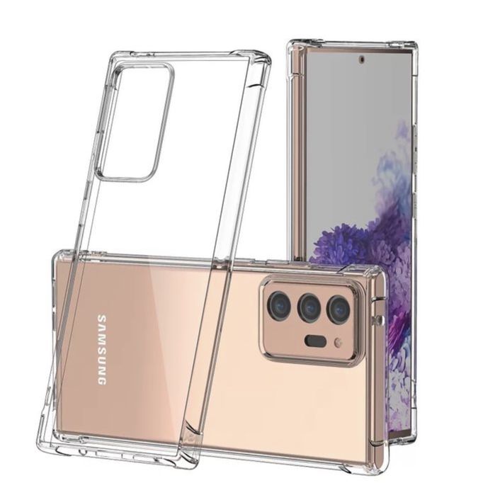 Samsung NOTE 20 20 ULTRA Husa Silicon Anti Soc Ramforsata Clara
