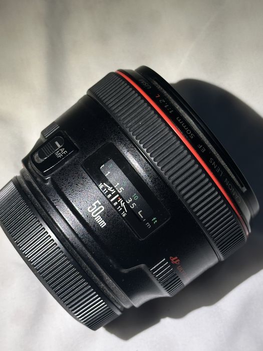 Canon 50mm ef, 1.2