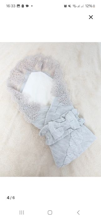 Продам конверт и комбинезон на выписку