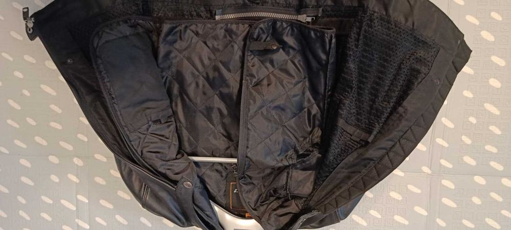 Geaca moto dama din piele Rev it marimea 36