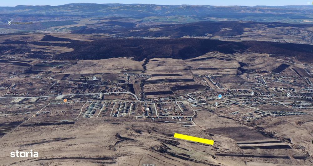 8.700 mp pentru dezvoltare rezidentiala la 3 km de CREIC - Chinteni