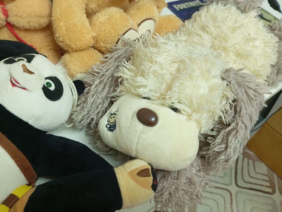 Мягкие игрушки .