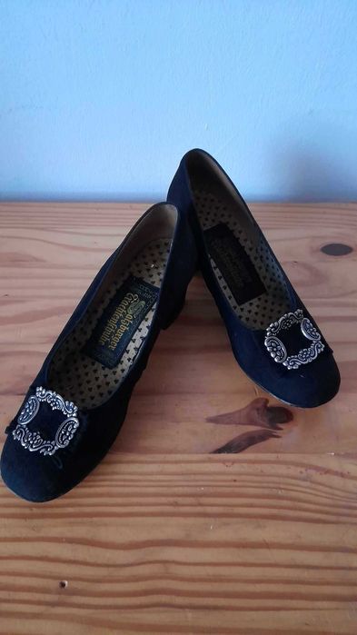 Pantofi dama din piele naturala „Salsburger Crachtentchuhe” , 37.