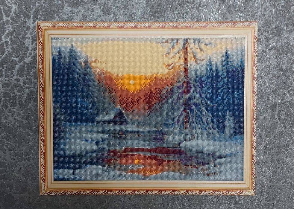 Картина , алмазная мозайка.