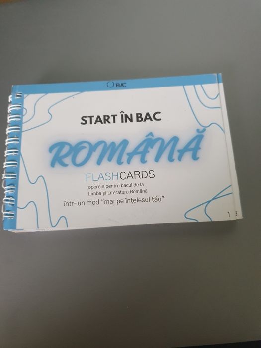 Carte structurată pentru Bacalaureat