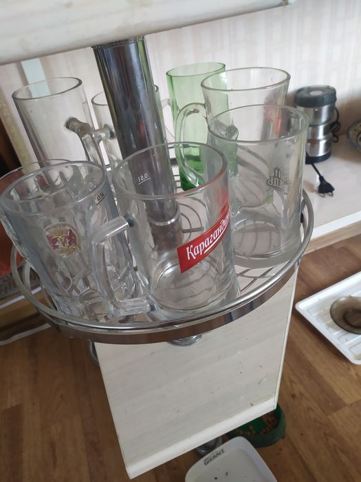 Пивные бокалы 9 штук