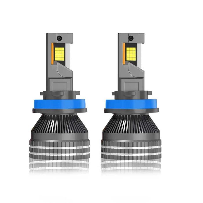 LED крушки H11 130W 6000K 18000lm 12-24V 2 ГОДИНИ ГАРАНЦИЯ