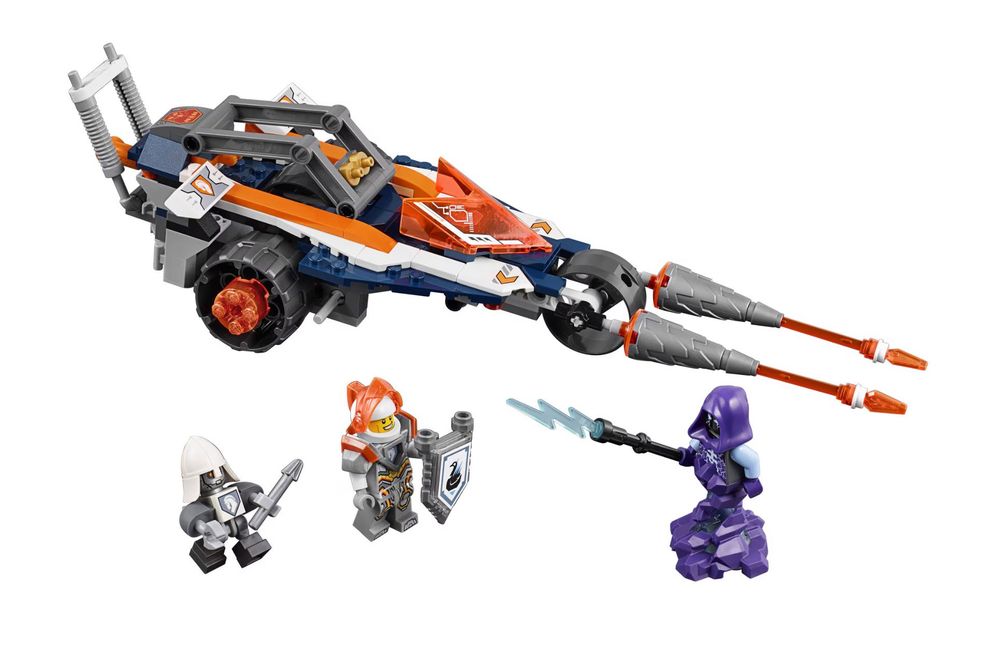 LEGO® NEXO KNIGHTS™ Motocicleta dubla a lui Lance 70348