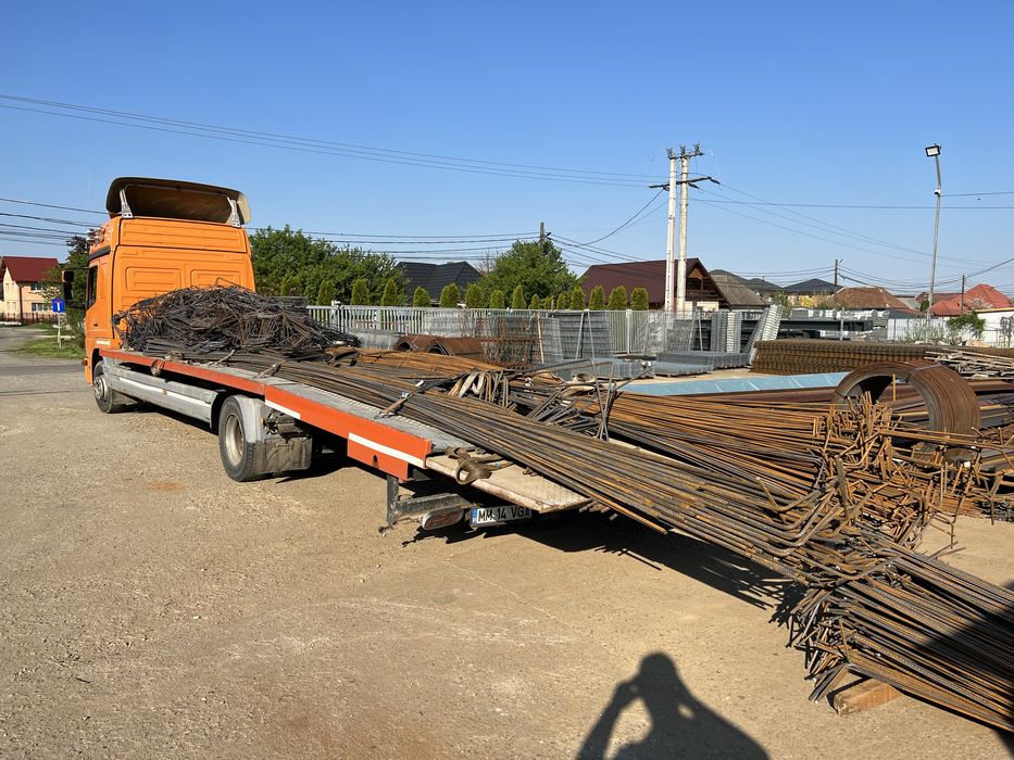 Materiale metalurgice – Oțel beton fasonat, țevi, profile + livrare!