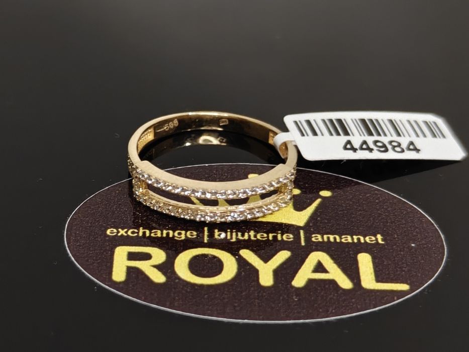 Bijuteria Royal: Inel aur 14k/1.98 gr