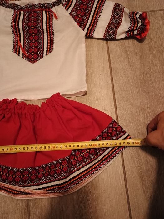 Costum popular/național pentru fetițe 1 an