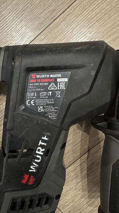 Rotopercutor Wurth ABS 18 compact