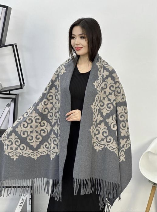 Палантин кашемировый новый