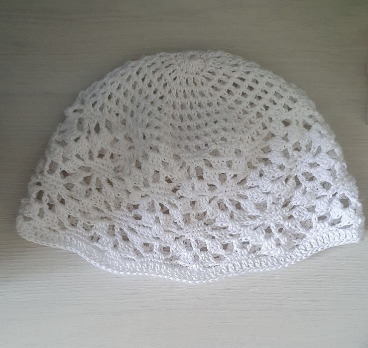 Ажурные летние шапочки