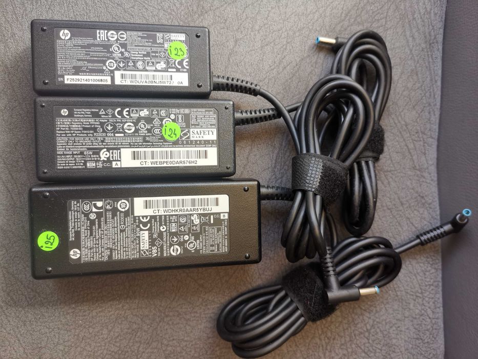 HP Incarcator ac Adaptor 90W-65W-45W de 19.5V mufa subtire Albastra