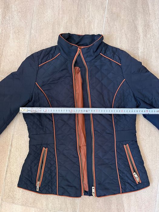 Тъмно синьо есенно яке H&M