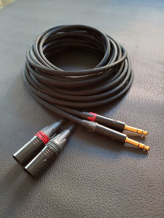 Cablu Audio Profesional Canare cu conector Neutrik XLR - Jack 6.3 mm