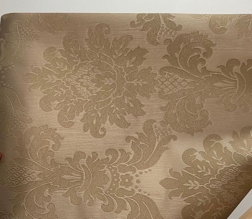 Tapet Mobexpert Auriu cu imprimeu floral - NOU!