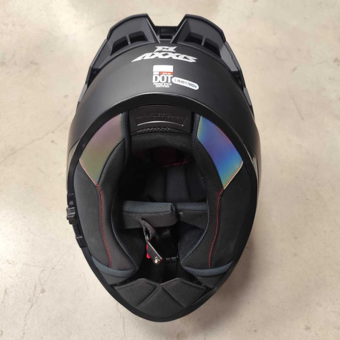 Каска AXXIS Hawk Evo SV Black Matt - Код: 85149