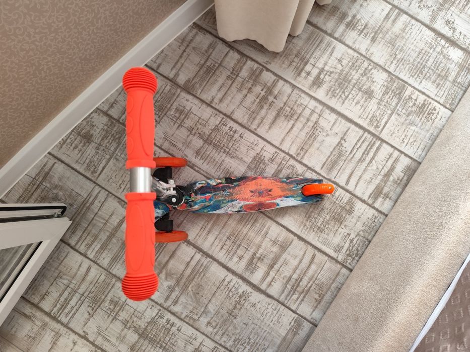 Самокат micmax оранжевый