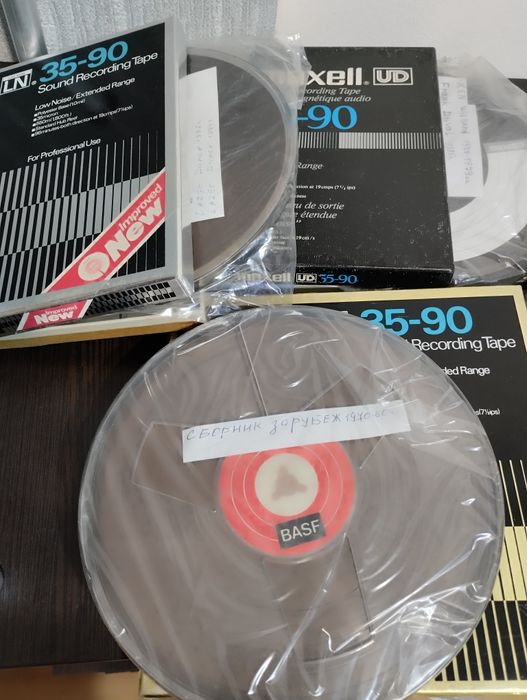 Лента магнитная MAXELL , BASF