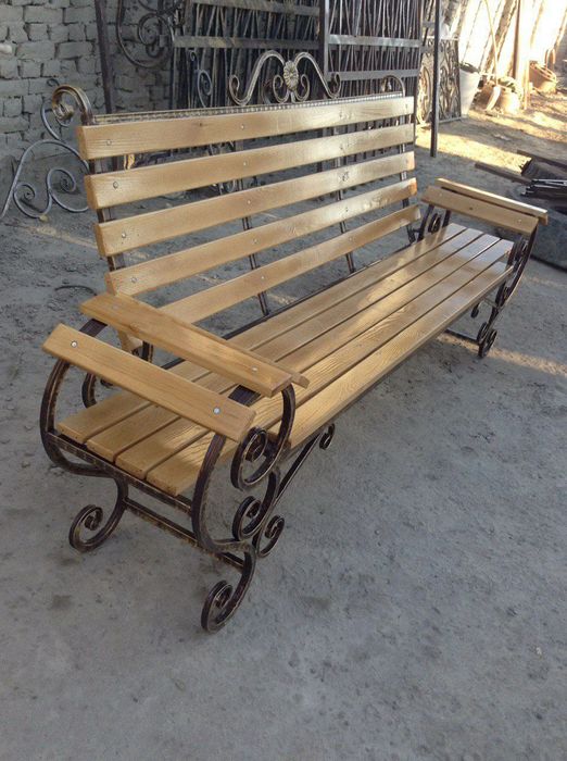 Скамейки из профиля