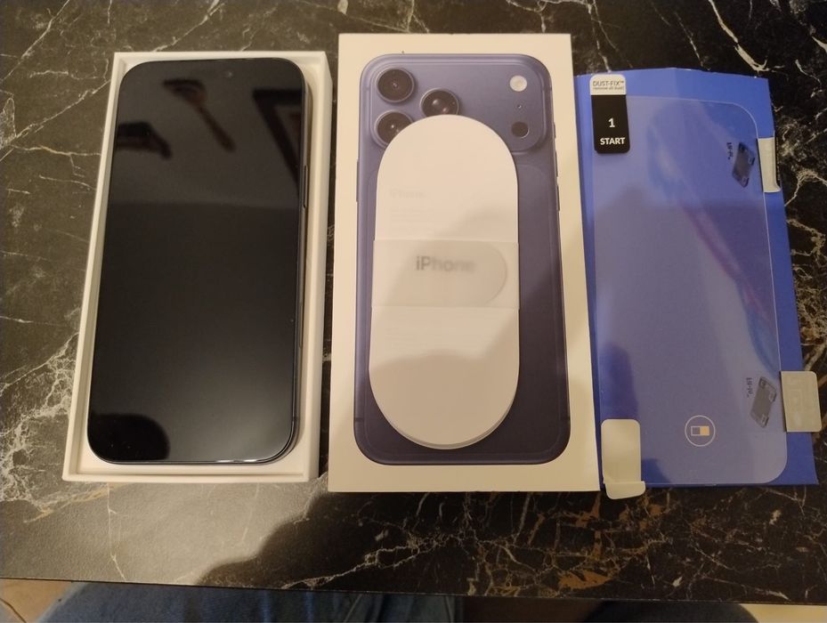 Telefon mobil Apple iPhone 17 Pro Max, 256GB, 5G, Deep Blue