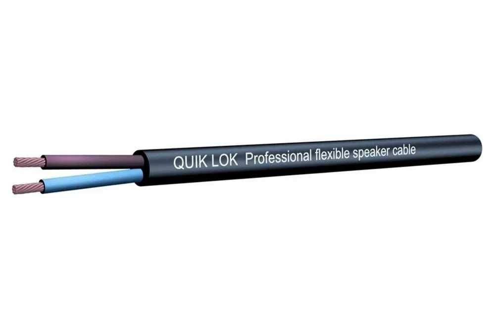 Кабели «Sommer Speaker Cable» и «Quik Lok», колонки «Technics»