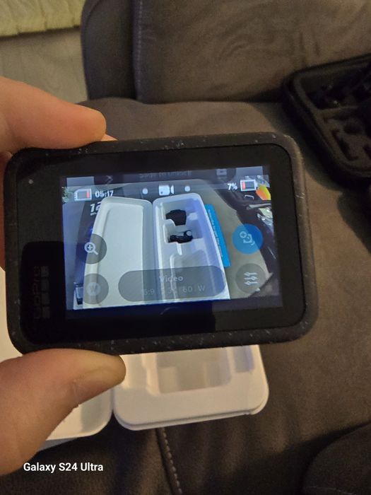 Gopro 12 hero black+стойки за глава и много други